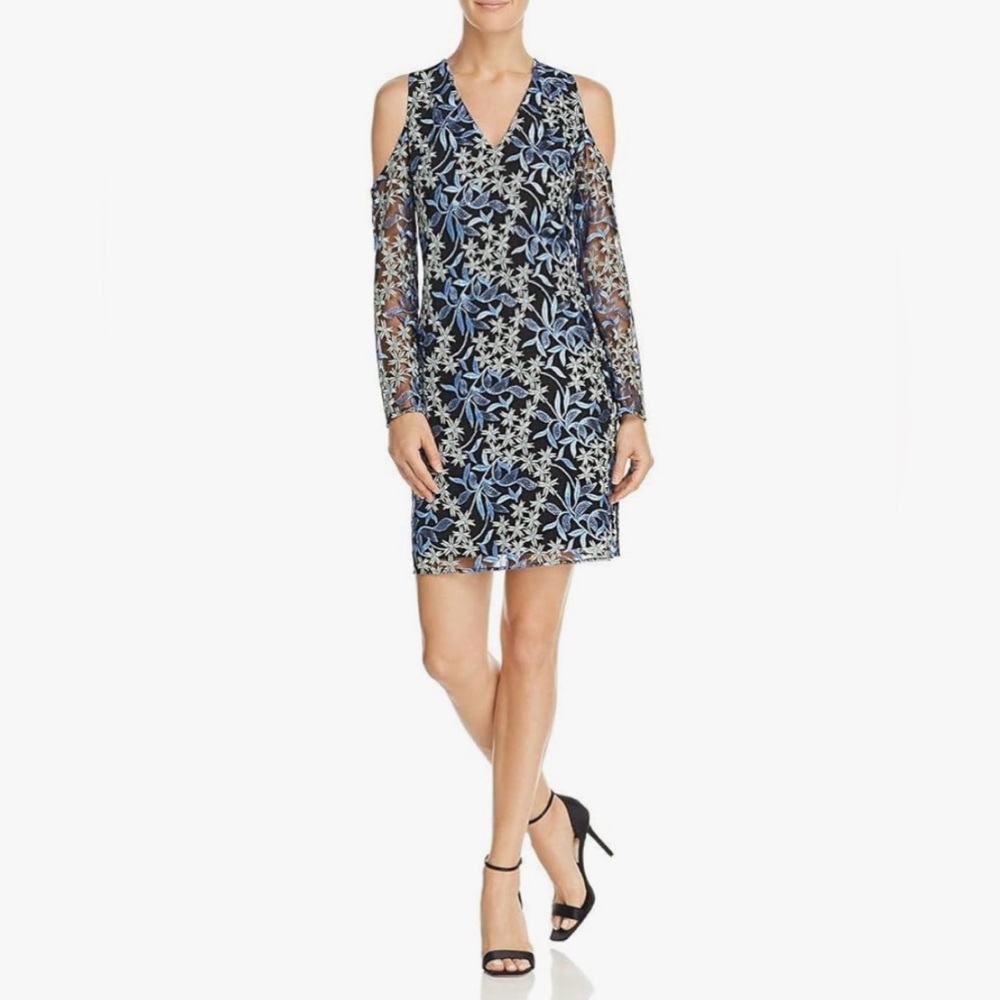 Sam Edelman Floral Cold Shoulder Dress